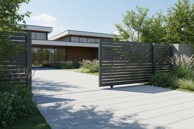 In-Stock Aluminum Sliding Gates | XGATE NZ