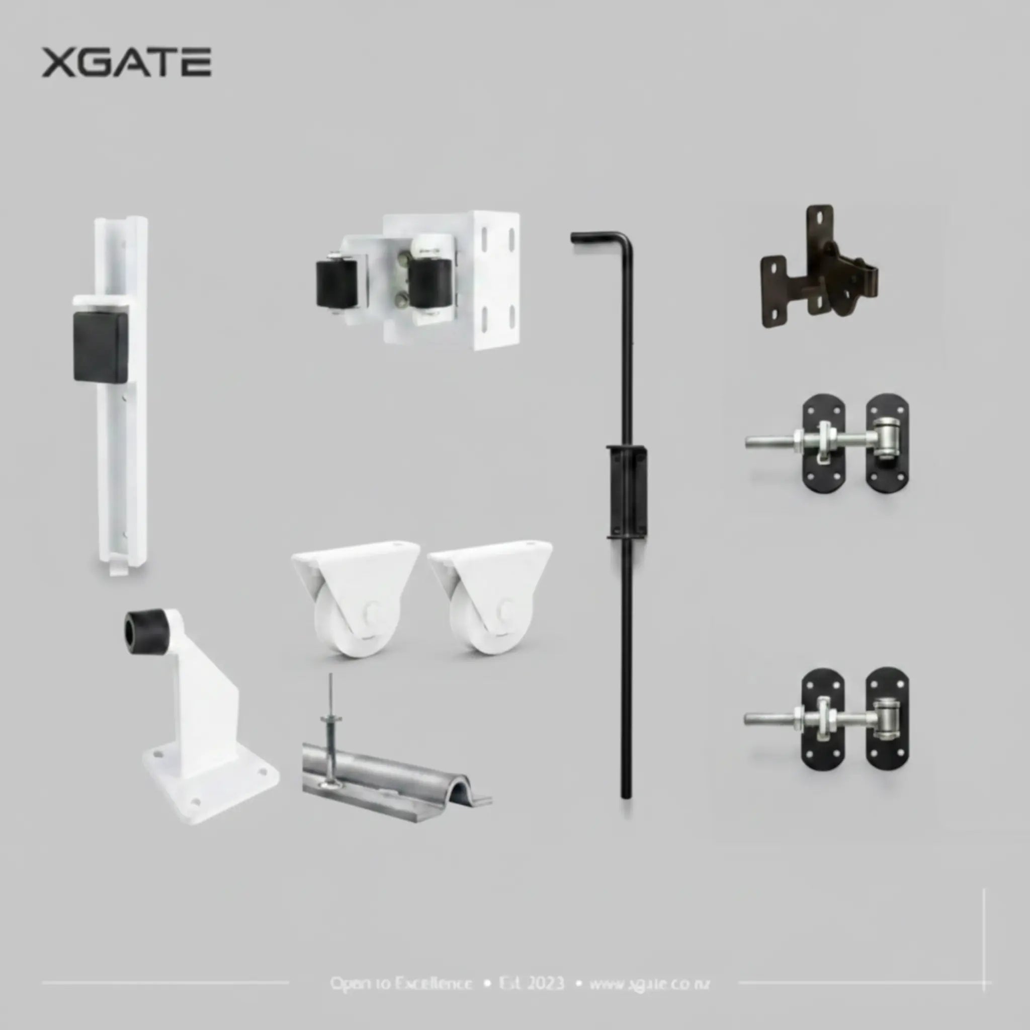 Gate Hardware & Aluminium Posts NZ | Locks, Keypads & More | XGATE