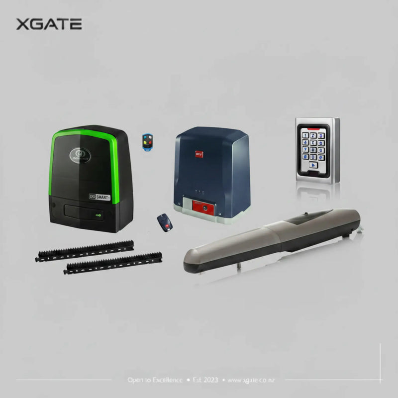 BFT Kustos Ultra BT A25 A40 Residential Swing Gate Kit - Single Ram | XGATE NZ