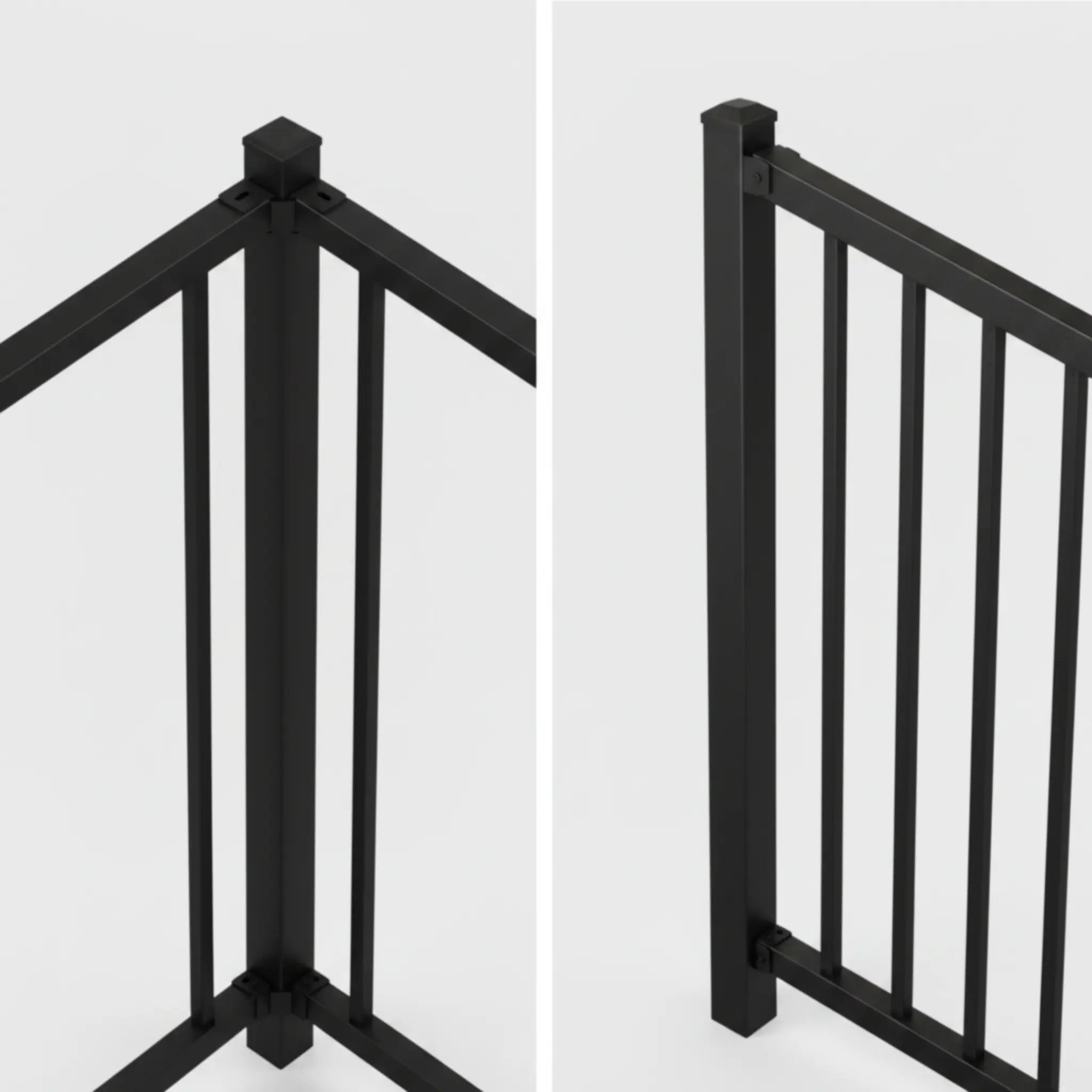 Adjustable Pivot Fencing Bracket Kit | 38x25mm & 40x40mm