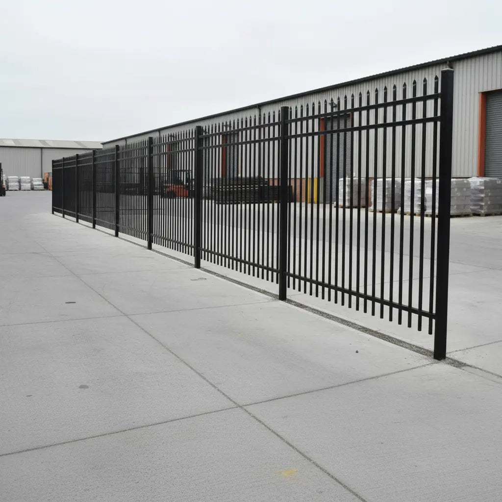 Security Aluminium Fence | Black | XF14B | NZ