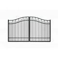 Arch Top Aluminium Double Swing Gates | Black | XS18B | NZ