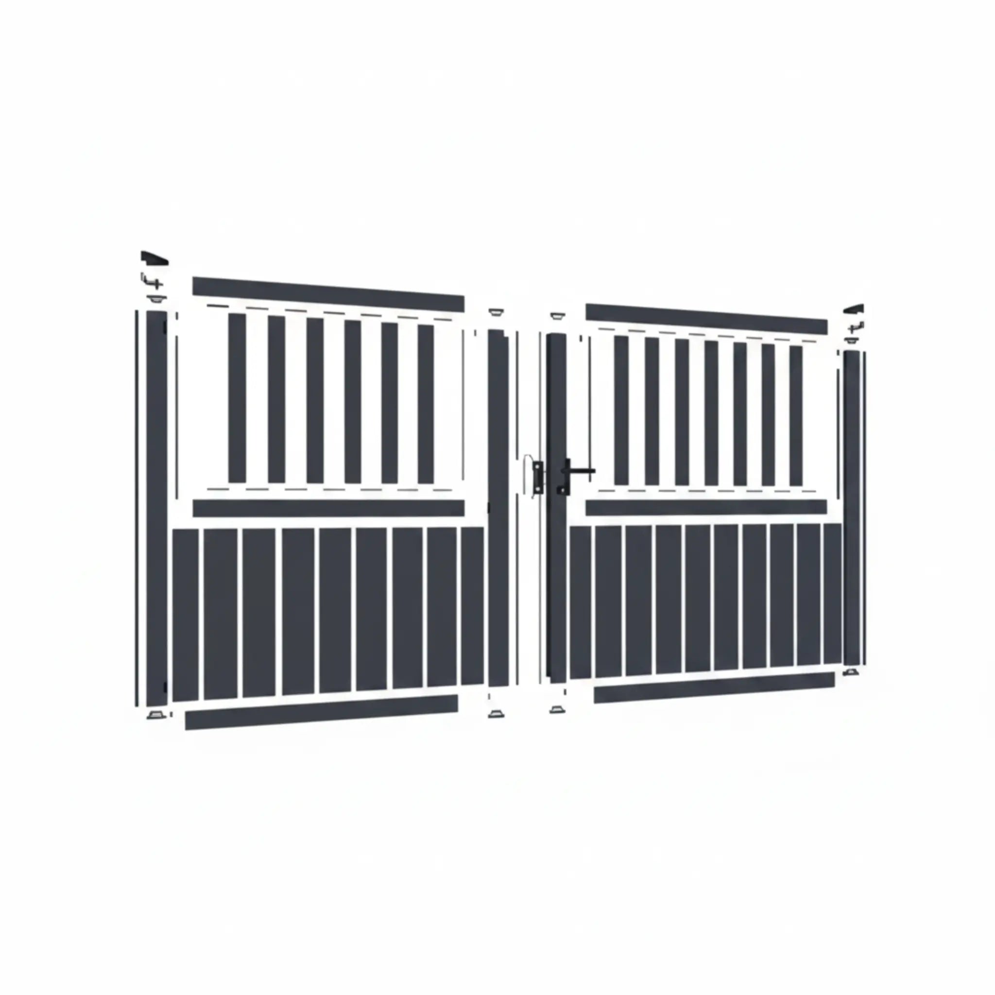 Build an Aluminium Swing Gate - Single or Double