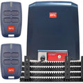 BFT DEIMOS Ultra BT A600 gate motor kit with 2 remotes and 4m nylon cog-racks - XGATE NZ