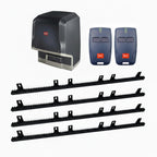 Italian BFT ICARO A2000 Sliding Gate Motor with 2 Remotes and 4 Meter Cog Racks Full Kit - XGATE NZ