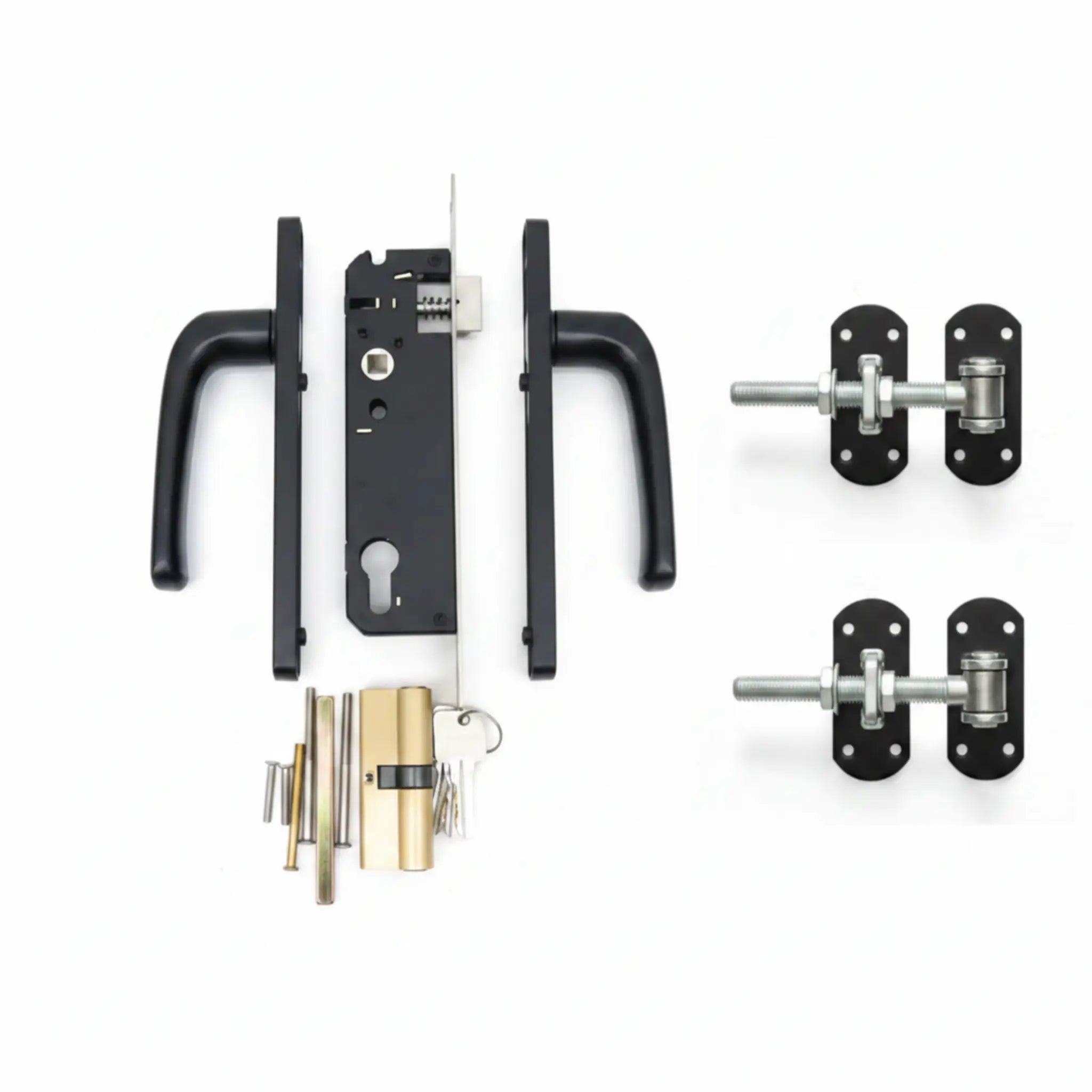 Add a Built-in Pedestrian Gate to Custom-Built Swing Gate