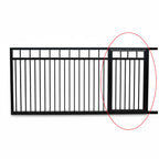 Add a Built-in Pedestrian Gate to Custom-Built Sliding Gate