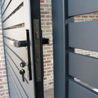 Add a Built-in Pedestrian Gate to Custom-Built Swing Gate