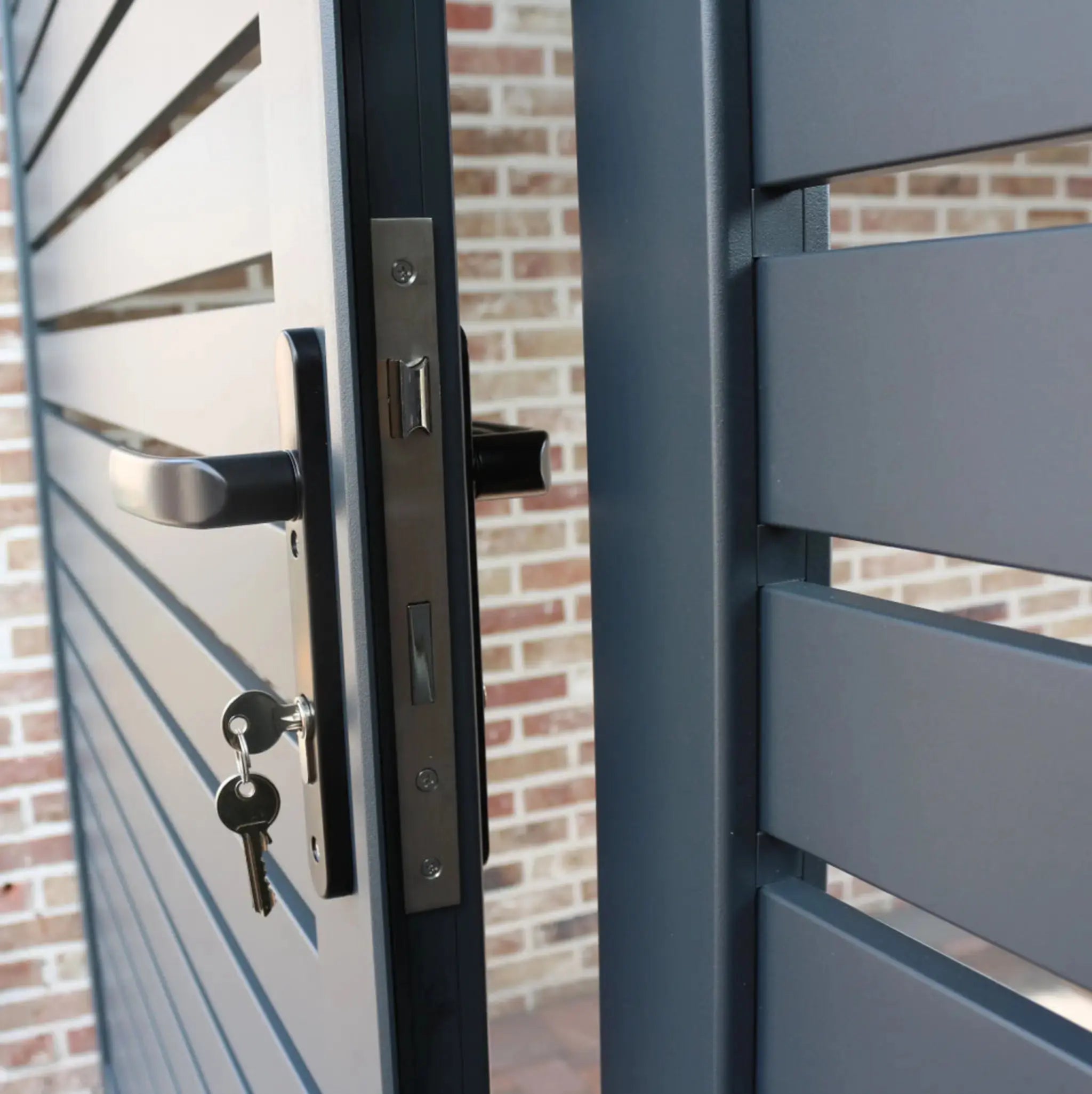 Add a Built-in Pedestrian Gate to Custom-Built Swing Gate