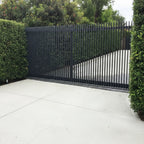 Finn Aluminium Double Swing Gates | Black | XS02B | NZ
