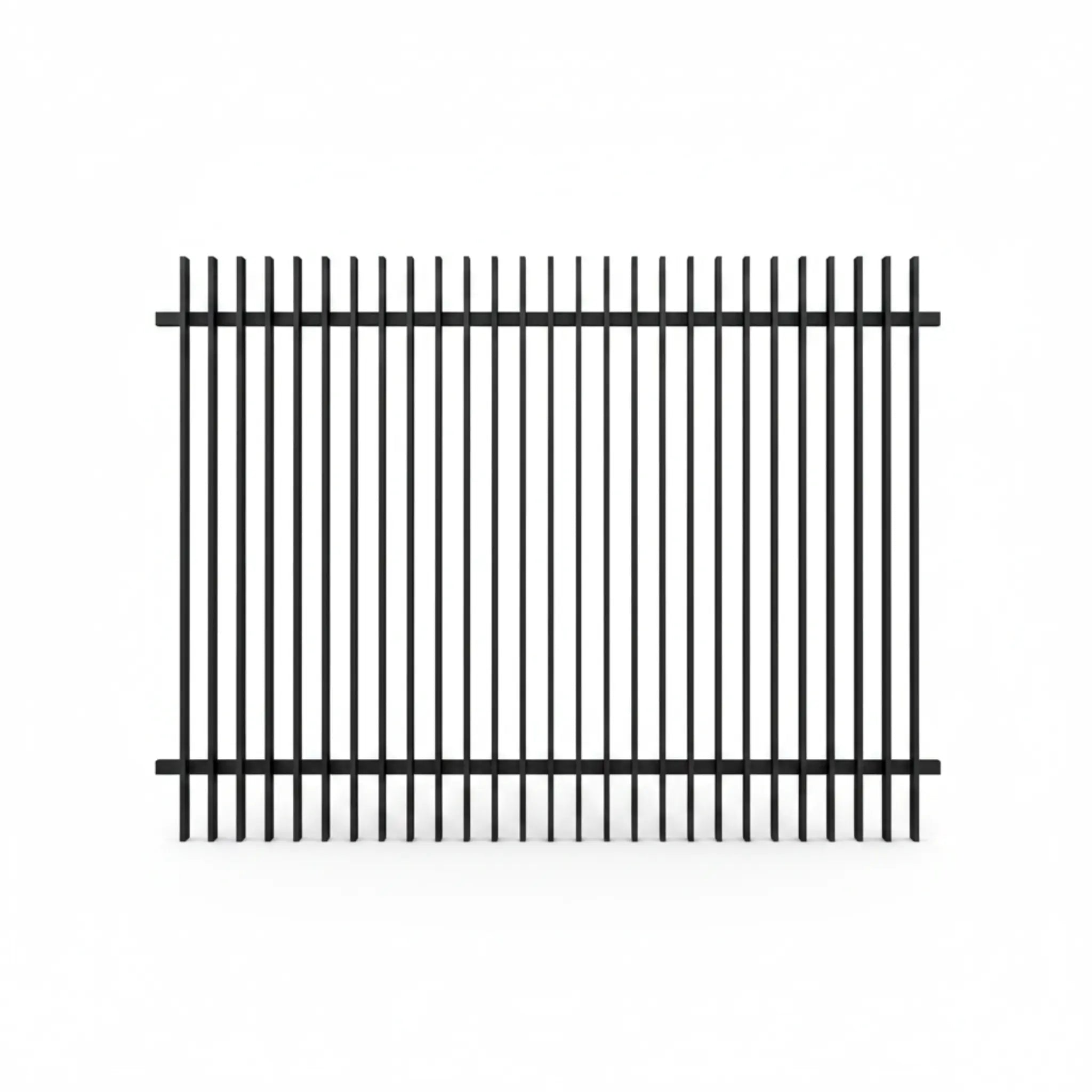 Finn Aluminium Fence | Aluminium Capping | Rake-able | Black | XF02B | NZ