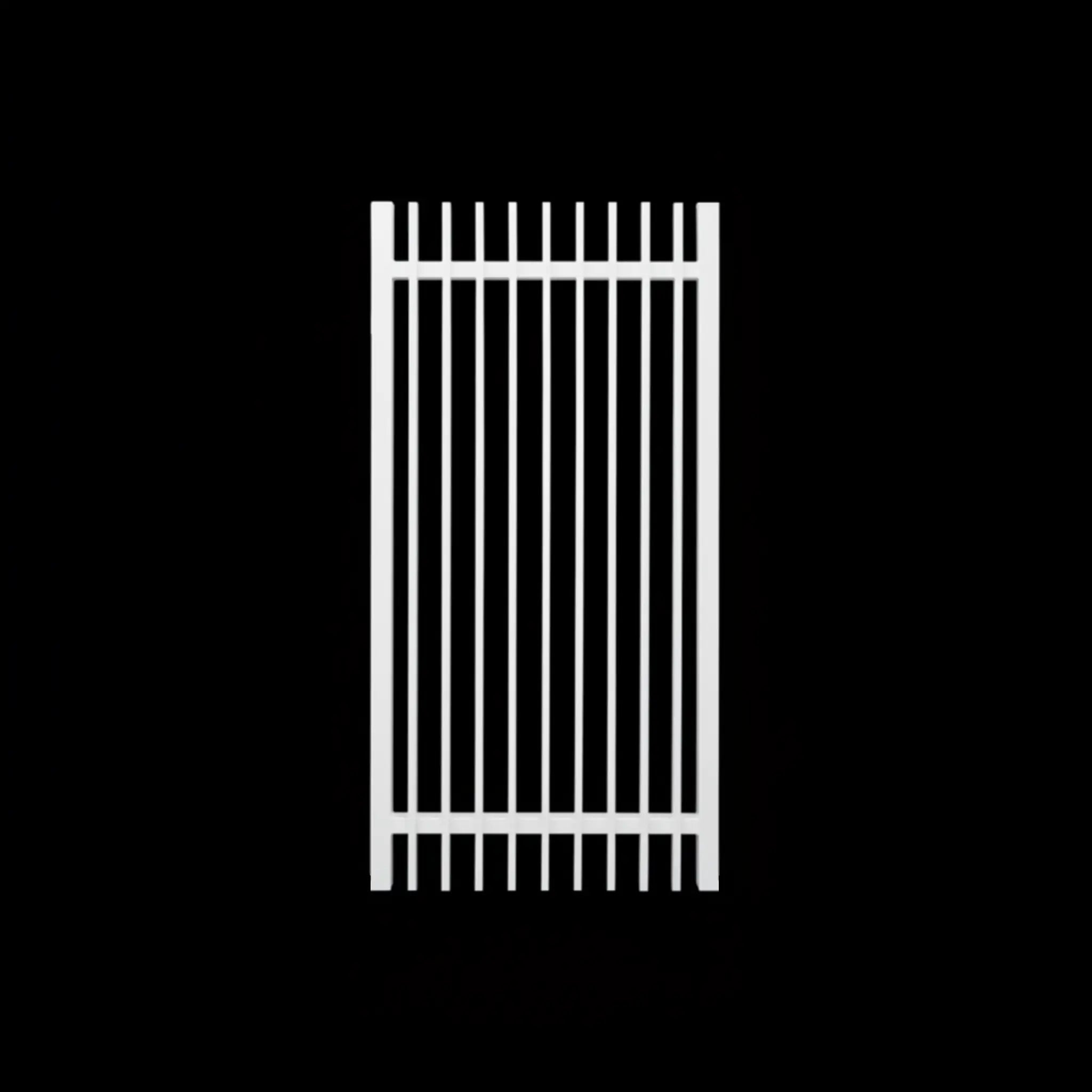 Finn Aluminium Pedestrian Gate | White | XP02W | NZ