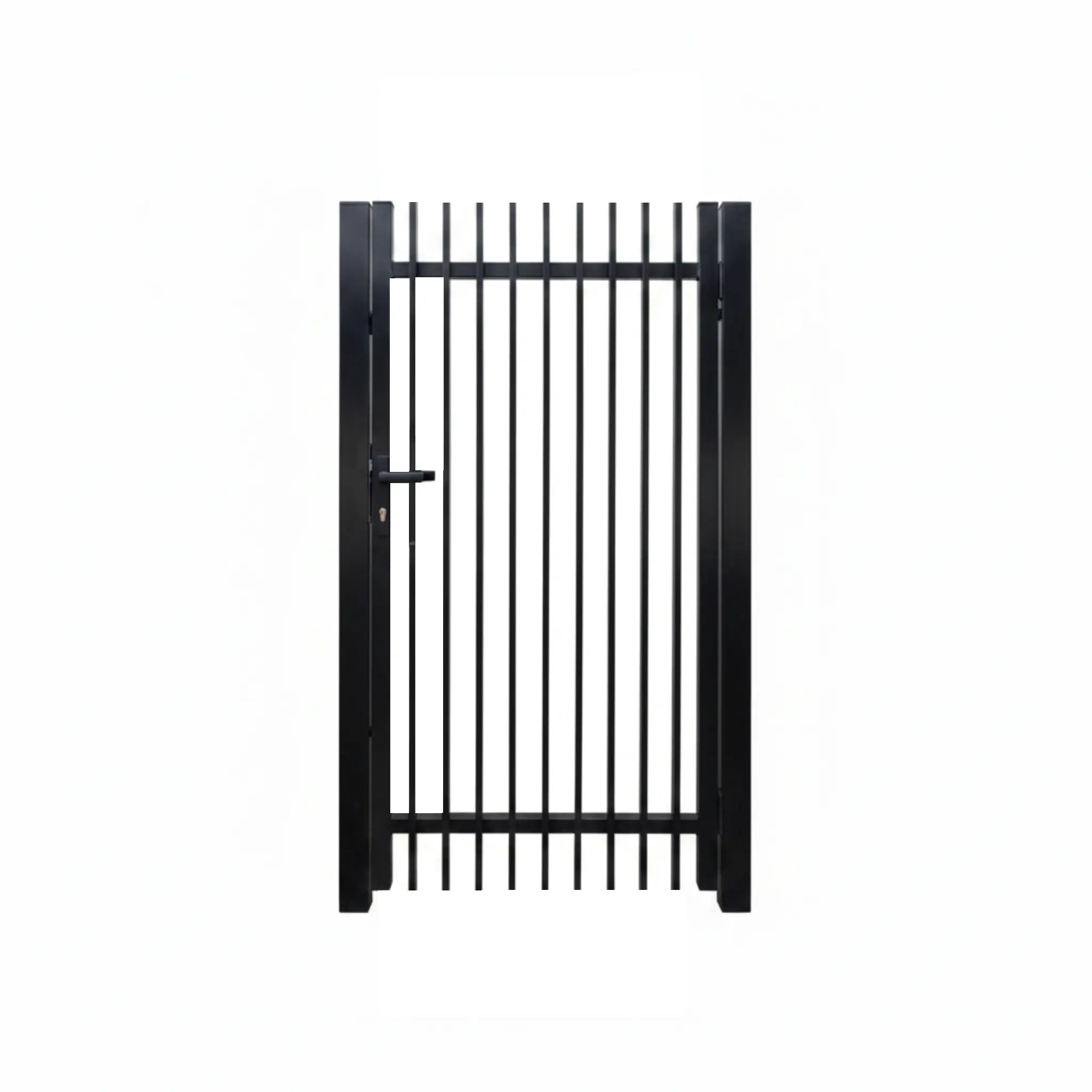 Finn Aluminium Pedestrian Gate | Black | XP02B | NZ