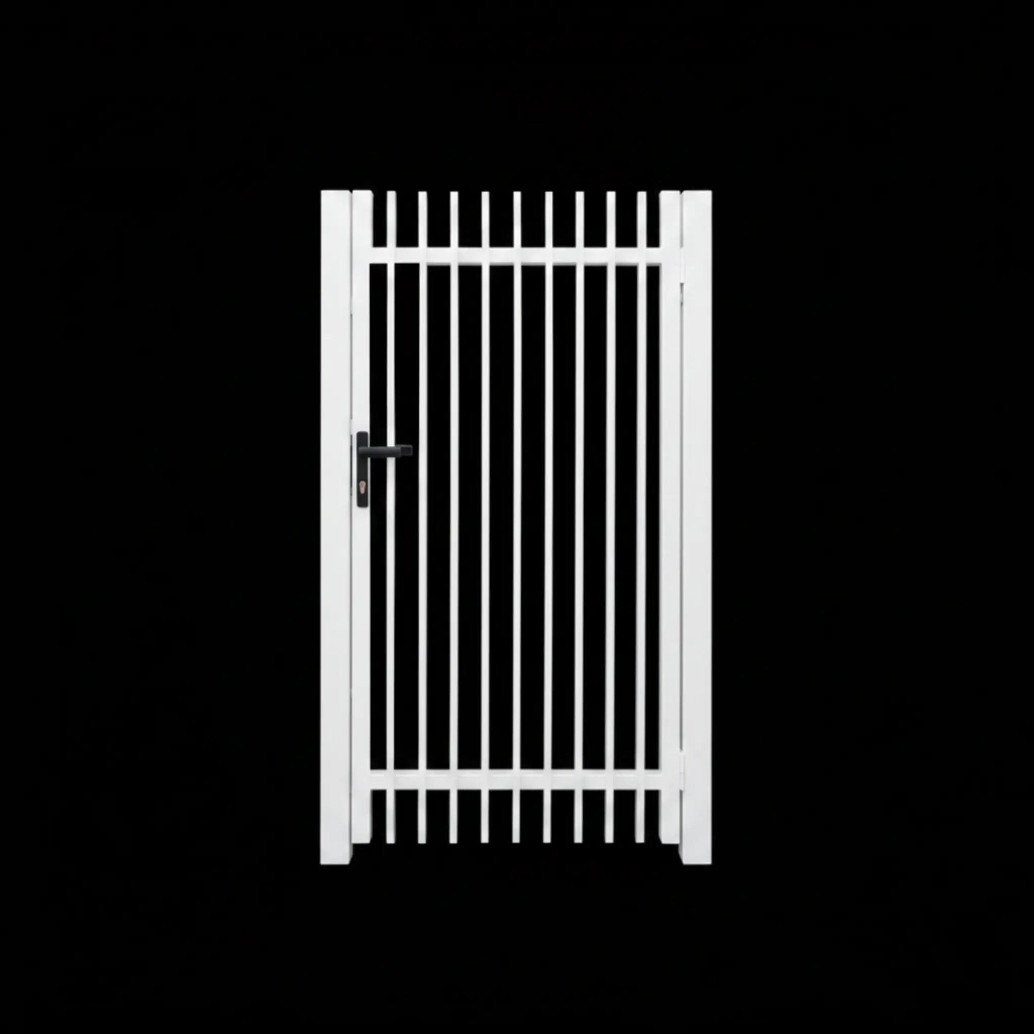 Finn Aluminium Pedestrian Gate | White | XP02W | NZ