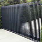 Finn Aluminium Sliding Gate | Black | XG02B | NZ