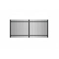 Finn Aluminium Double Swing Gates | Black | XS02B | NZ