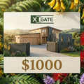 XGATE gift card valued at $1,000 NZD - XGATE NZ