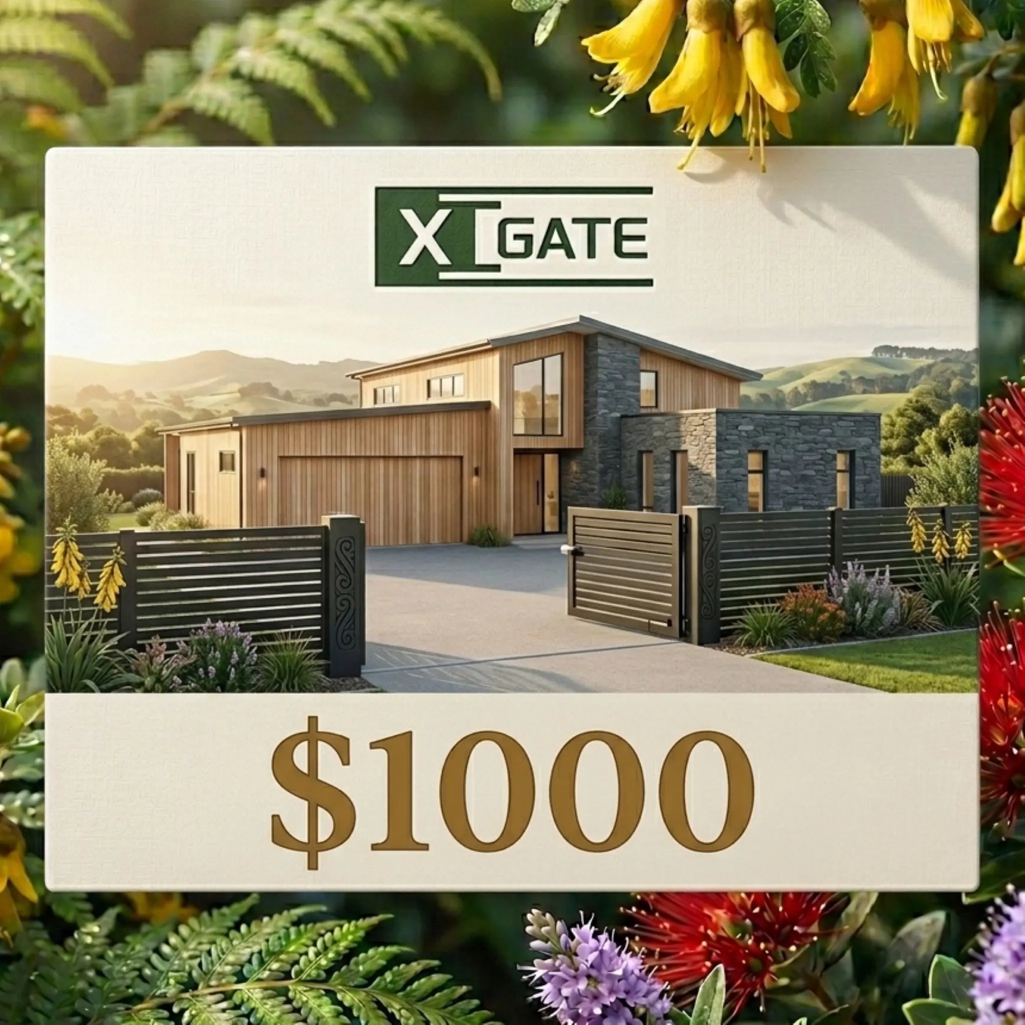 XGATE gift card valued at $1,000 NZD - XGATE NZ