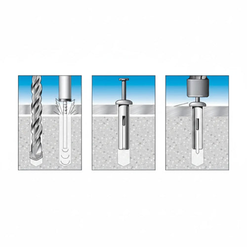 Concrete Anchors Installation on 3m U Groove Track - XGATE NZ