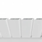 Vertical Louvre-Slat Aluminium Close Up - XGATE NZ
