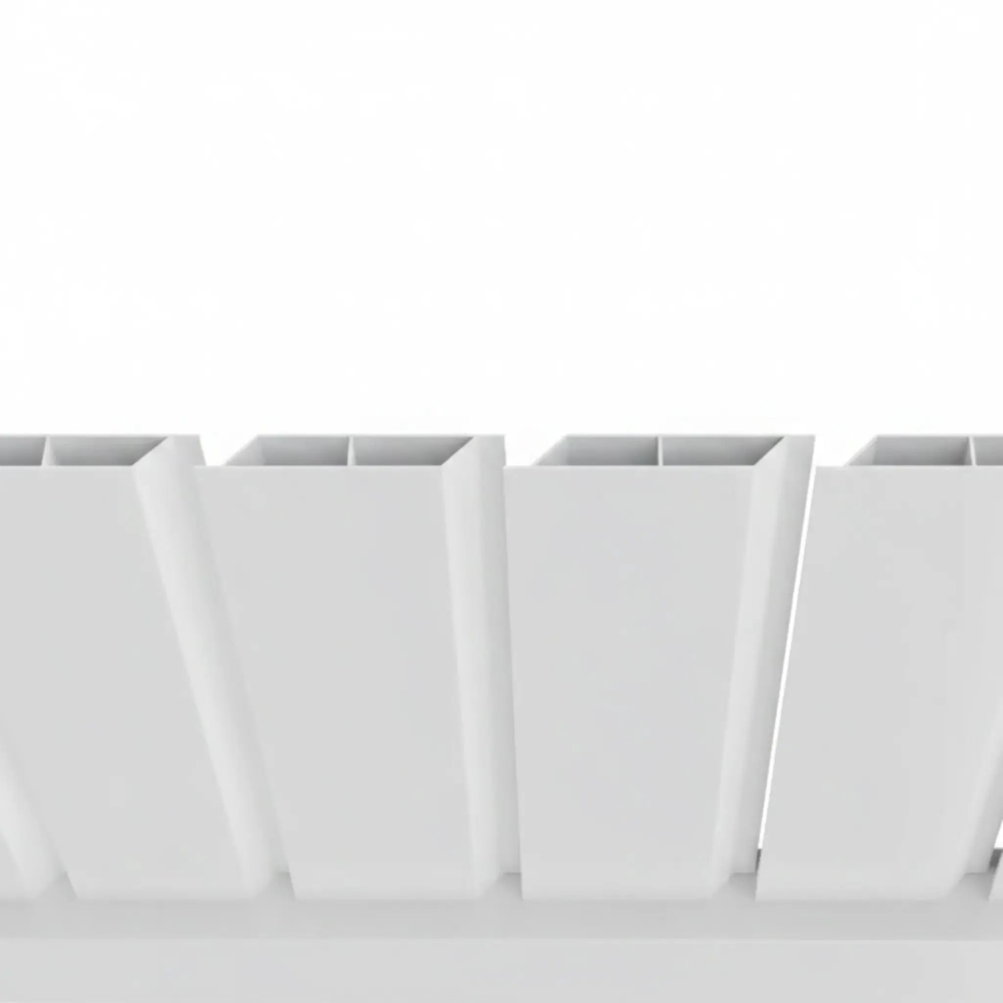 Vertical Louvre-Slat Aluminium Pedestrian Gate | White | XP10W | NZ