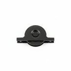 Black Low Profile Gate Wheel for 20mm U Groove Track - XGATE NZ