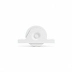 White Low Profile Gate Wheel for 20mm U Groove Track - XGATE NZ