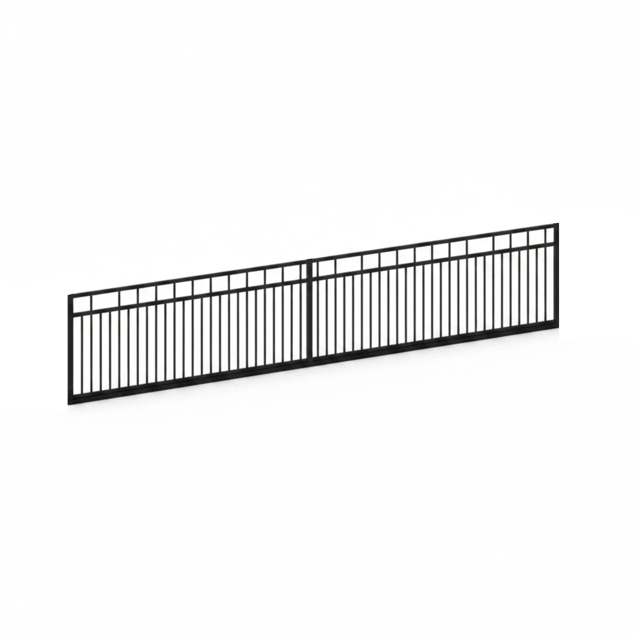 Build an Aluminium Sliding Gate on Slope Ground Type B