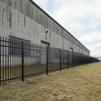 Rake-able Security Aluminium Fence | Black | XF15B | NZ