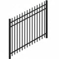 Rake-able Security Aluminium Fence | Black | XF15B | NZ