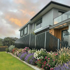 Finn Aluminium Fence | Aluminium Capping | Rake-able | Black | XF02B | NZ