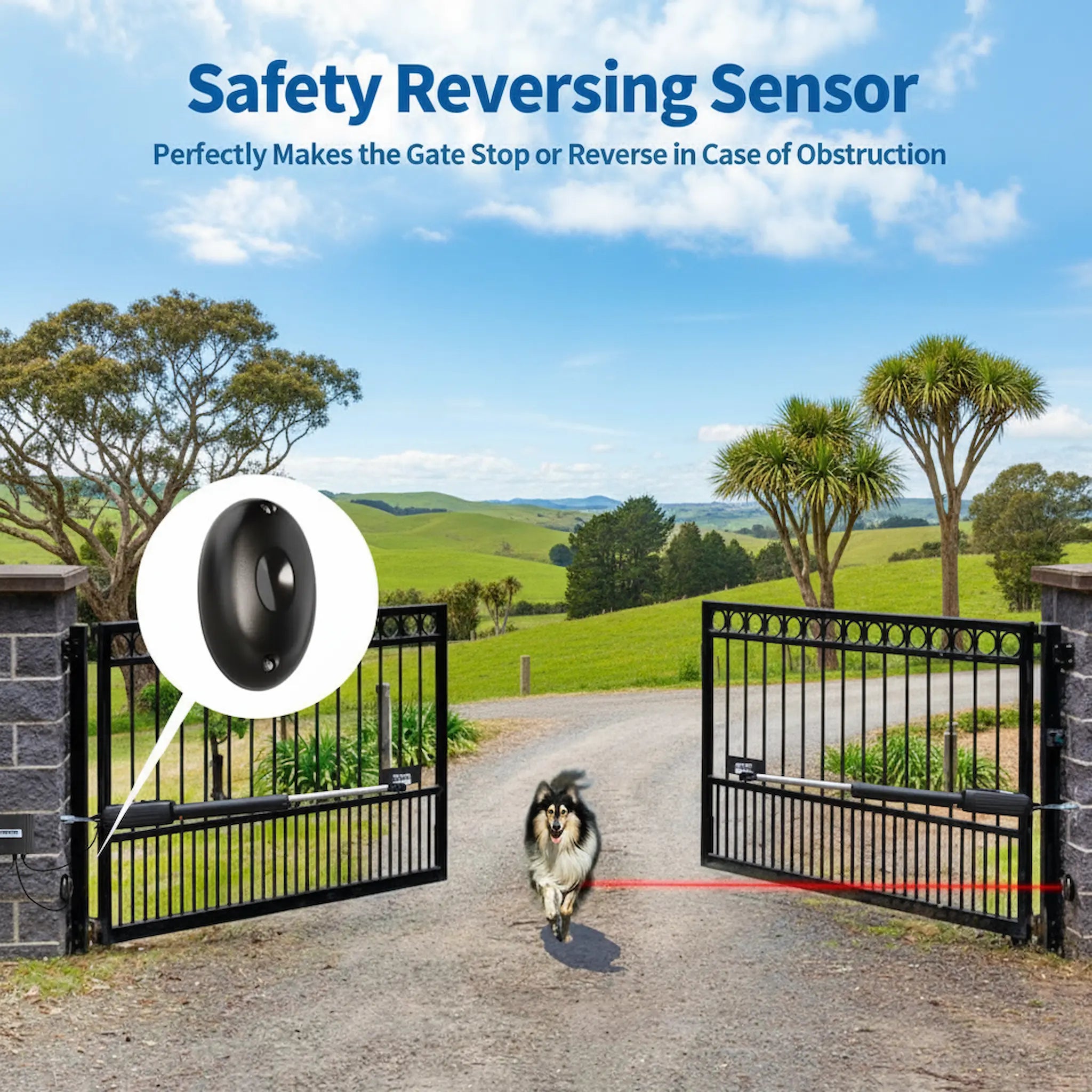 Safety Reversing Sensor for Automatic Gates - XGATE NZ