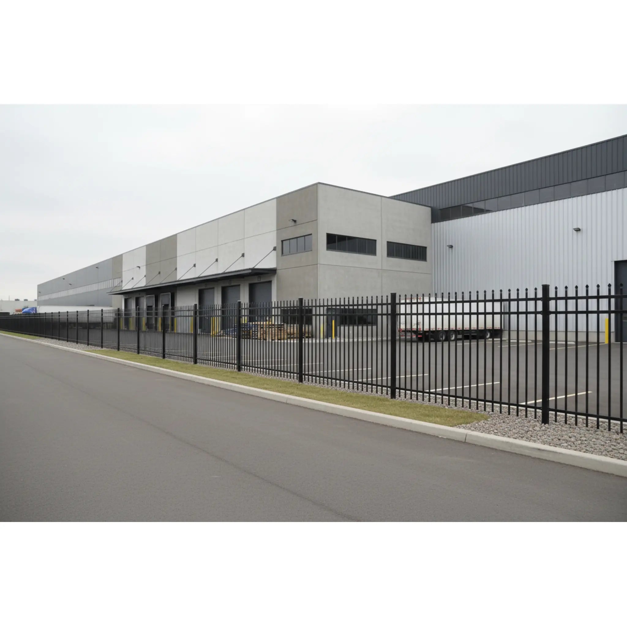 Security Aluminium Fence | Black | XF14B | NZ