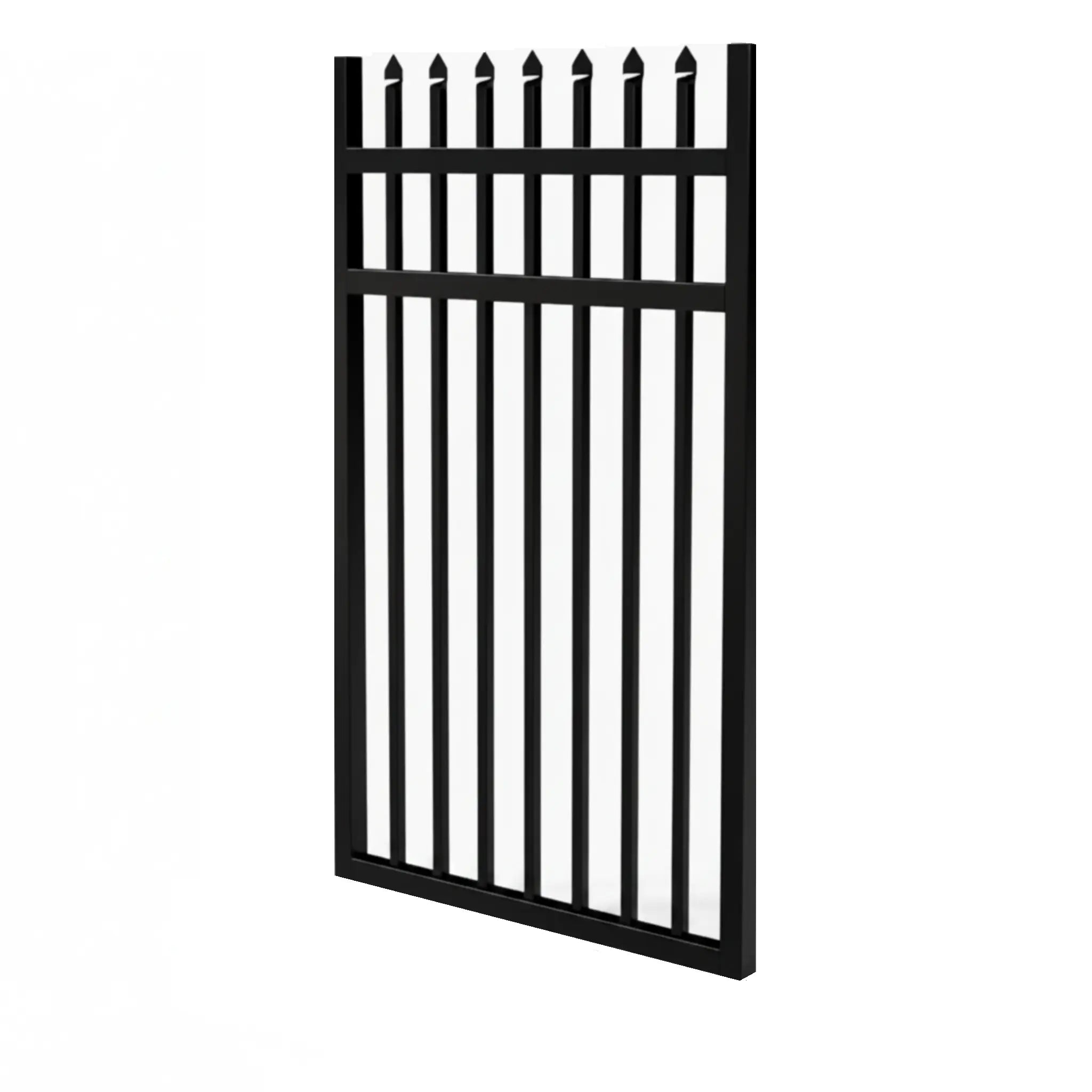 Security Aluminium Pedestrian Gate | Black | XP14B | NZ