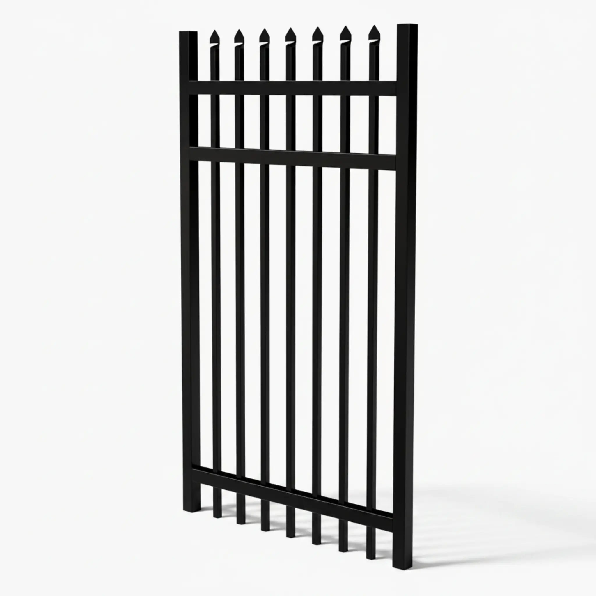Security Aluminium Gate in Black - XGATE NZ