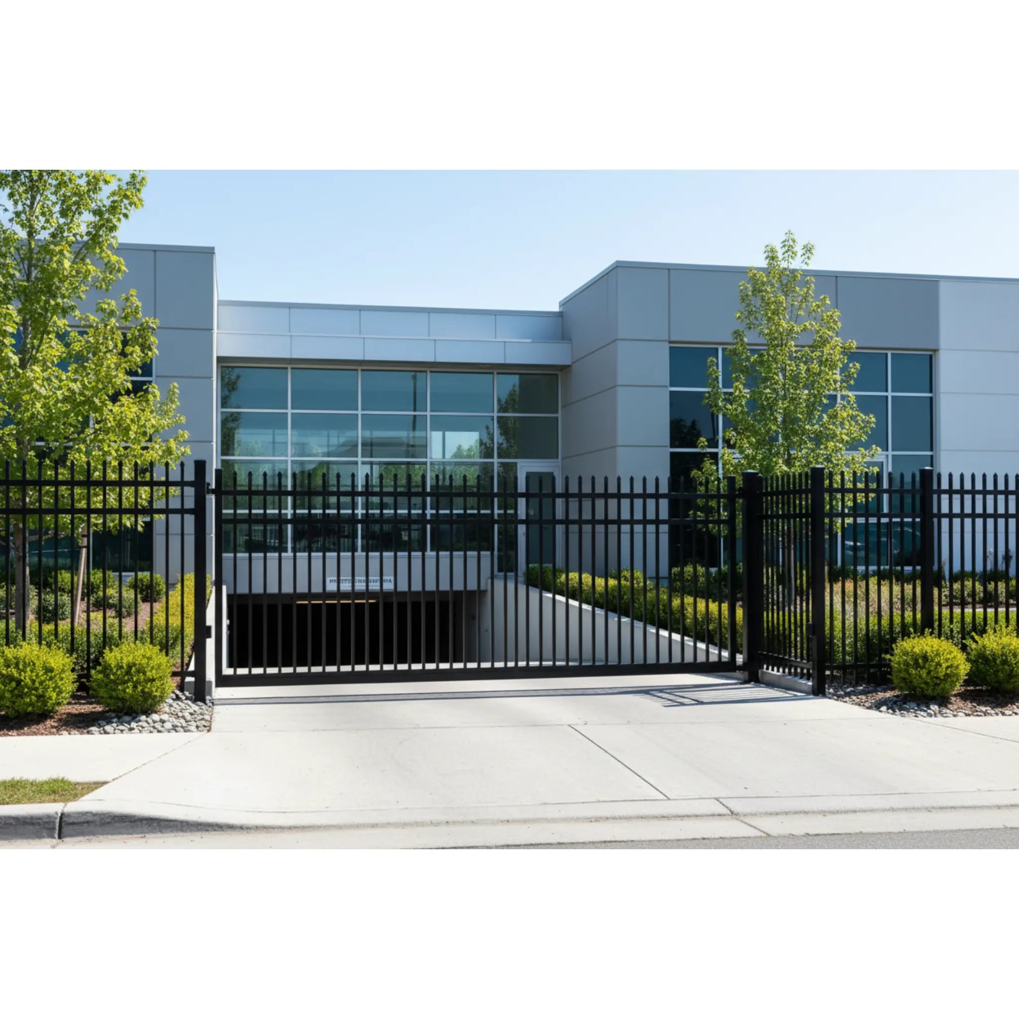 Security Aluminium Sliding Gate | Black | XG14B | NZ