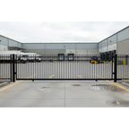 Security Aluminium Sliding Gate | Black | XG14B | NZ
