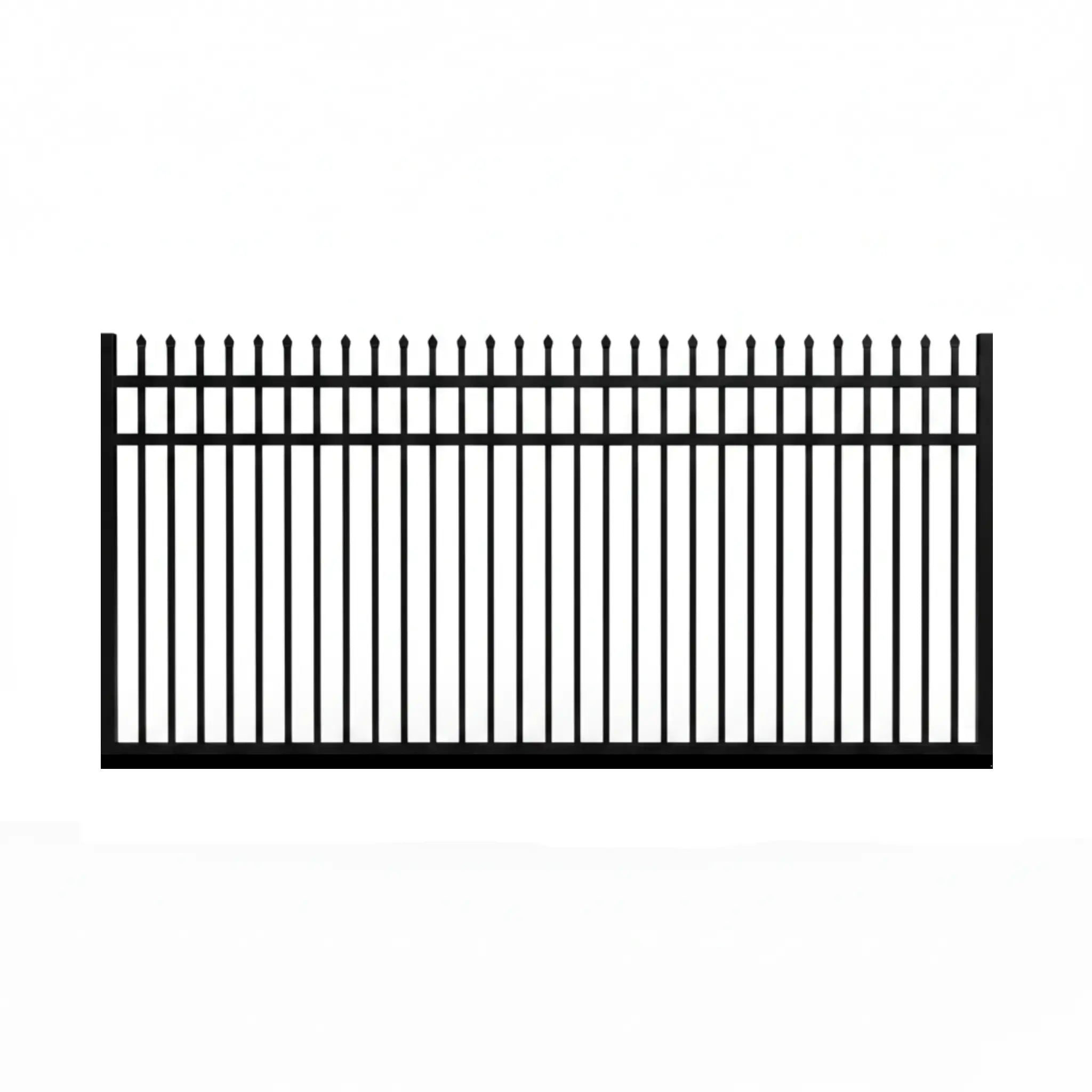 Security Aluminium Sliding Gate | Black | XG14B | NZ