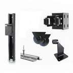 Sliding gate accessories kit for Finn or Picket Top sliding gate in black – XGATE NZ