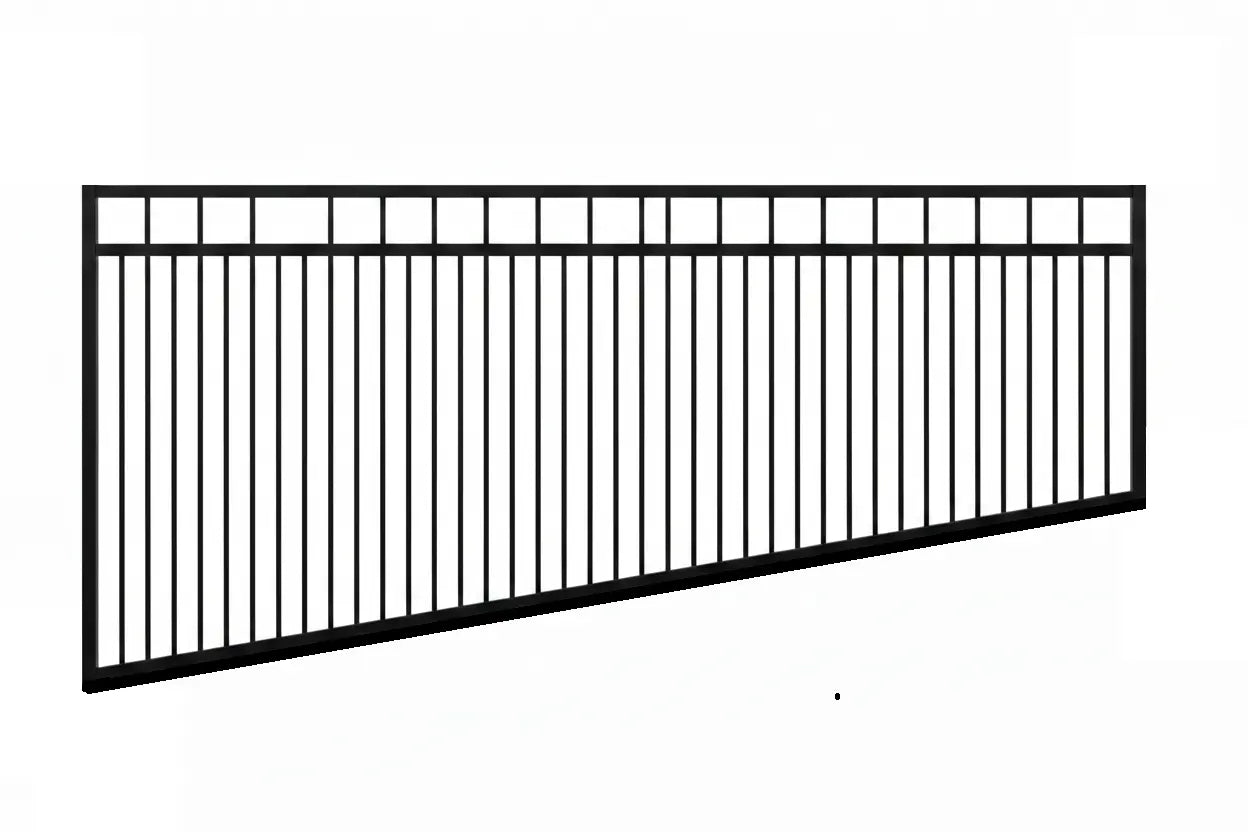 Build an Aluminium Sliding Gate on Slope Ground Type A