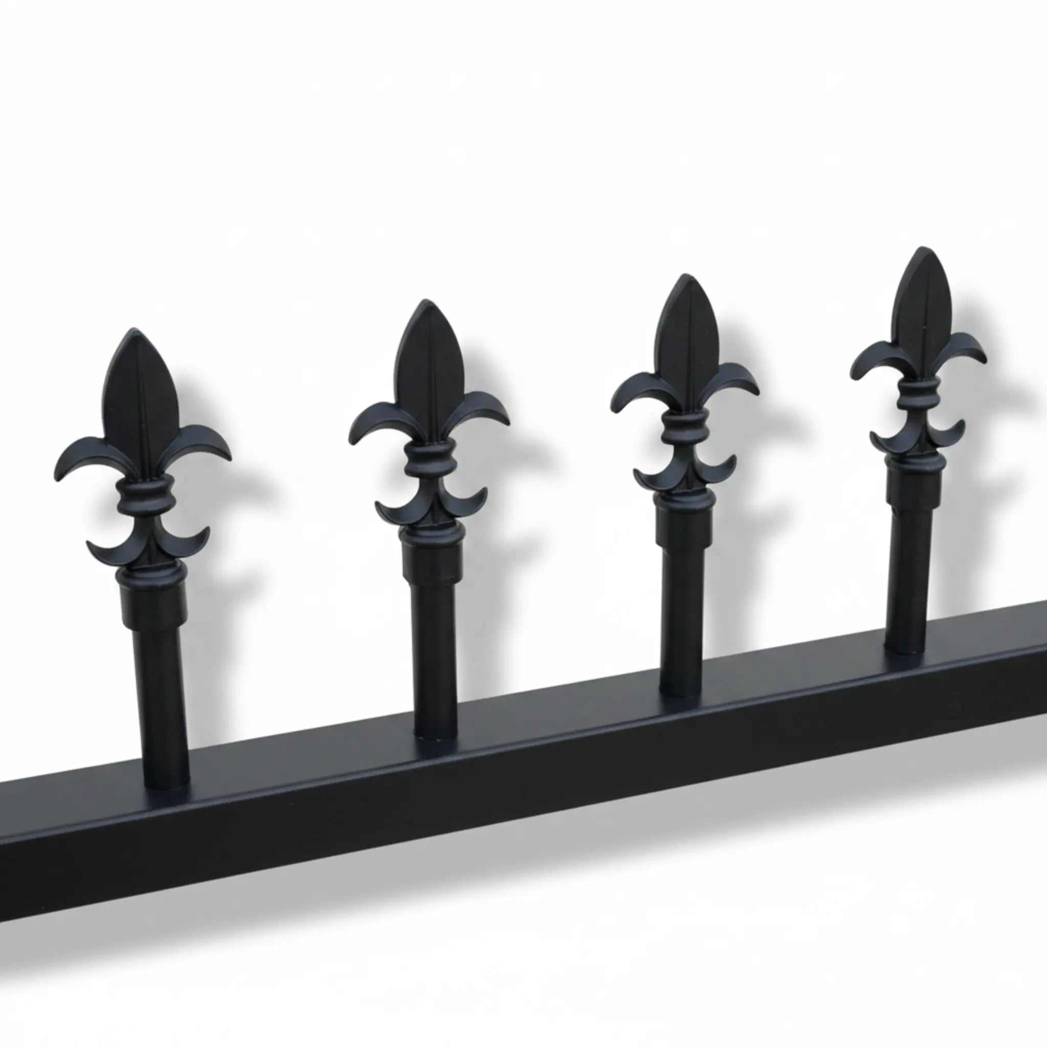 Spear Top Aluminium Pedestrian Gate | Black | XP13B | NZ