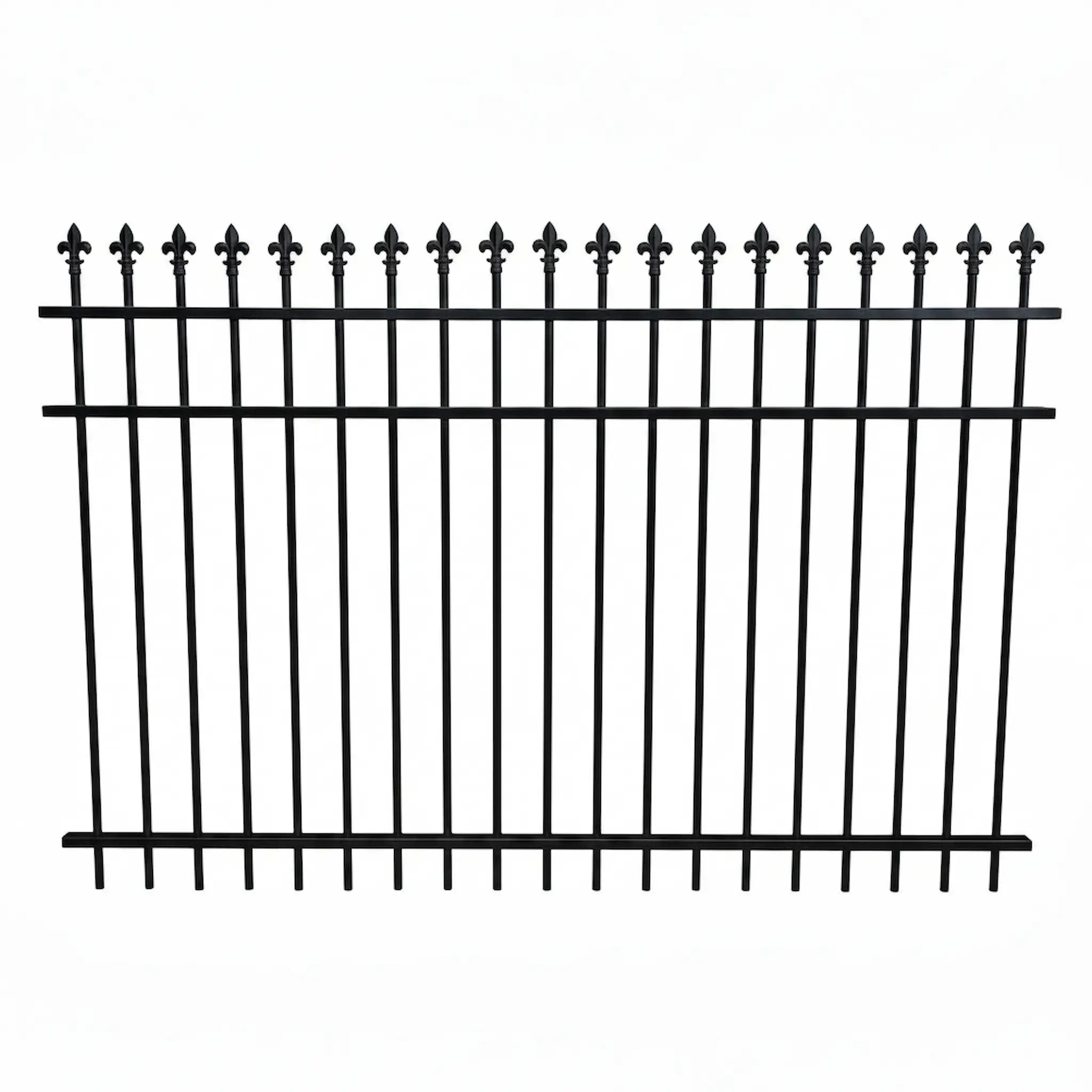 Spear Top Aluminium Fence | Black | XF13B | NZ