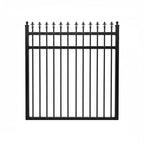 Spear Top Aluminium Pedestrian Gate | Black | XP13B | NZ