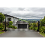 Build an Aluminium Sliding Gate on Slope Ground Type B