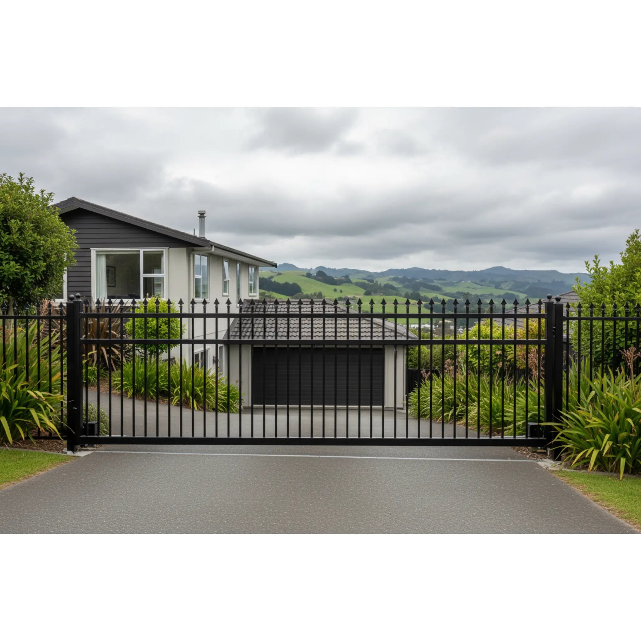 Build an Aluminium Sliding Gate on Level Ground