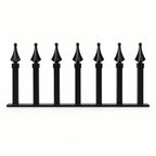 Add-On Spear Top Aluminium Sliding Gate | Black | XG15B | NZ