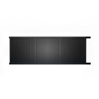 Vertical louvre sliding gate in black 5015mm open to right - XGATE NZ