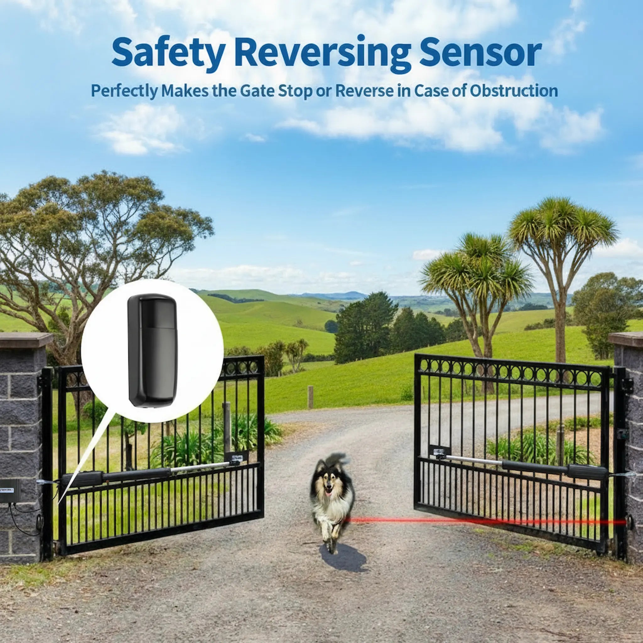 XGATE Wireless Safety Reversing Sensor for Gate Automation - XGATE NZ