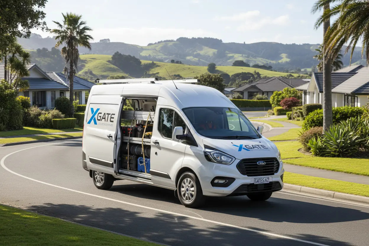 Purchase mileage add-on for gate and motor installation service - XGATE NZ