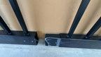 Straight Top Aluminium Sliding Gate | Black | XG01B | NZ